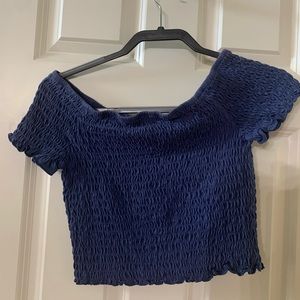 Smocked Off the Shoulder Top